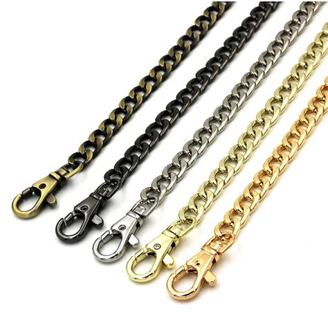 5 Color 120cm Handbag Metal Chains Shoulder Bag Strap Diy Purse Chain