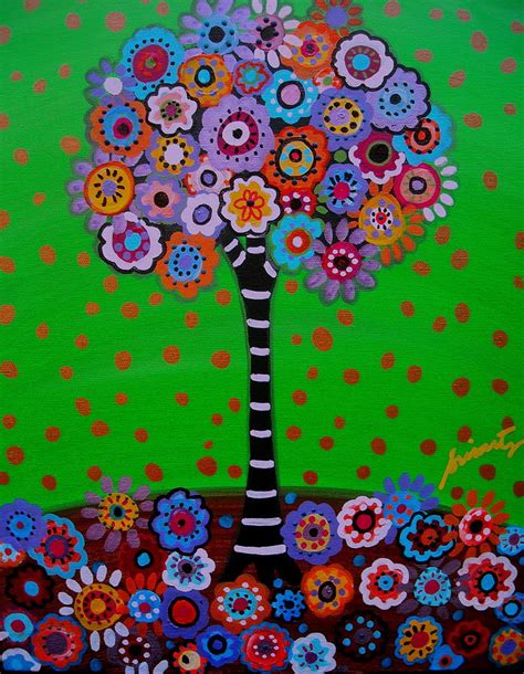 Tree Of Life Painting By Pristine Cartera Turkus Fine Art America