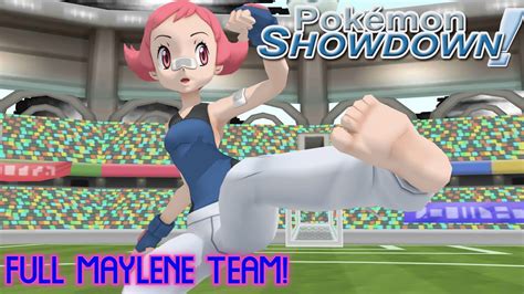 Full Gym Leader Maylene Team Pokemon Bdsp Showdown Battles Youtube