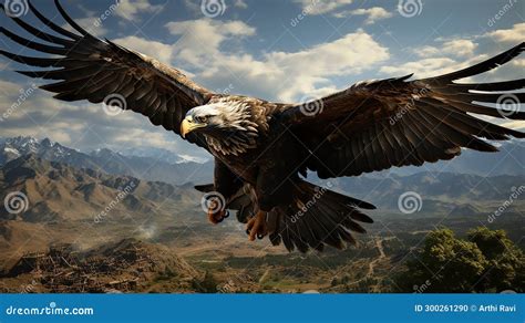 The Soaring Motion Of A Condor Showcasing Its Wide Wingspan Royalty