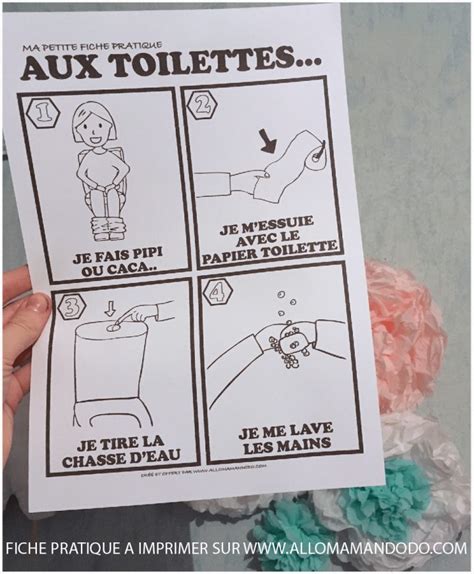 Fiche Pratique Aux Toilettes Imprimer T L Chargement Affiche