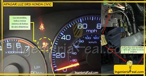 C Mo Apagar Luz Bolsa De Aire Srs En Honda Civic Gu A T Cnica