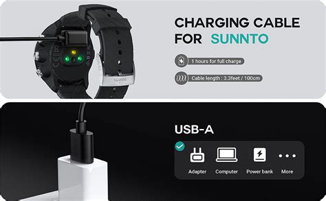 Tusita Charger Compatible With Suunto Spartan Ultra Hr Spartan Sport