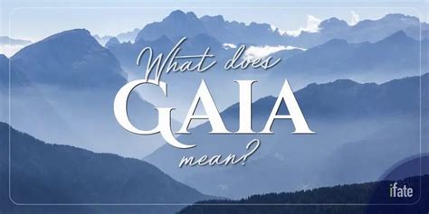 The Baby Name "Gaia": What it means, and why numerologists love it