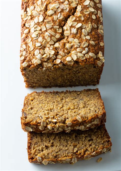 Award Winning Oatmeal Banana Bread Vegan Subs