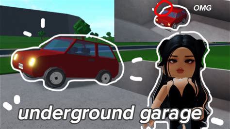 UNDERGROUND GARAGE TUTORIAL Read Desc Bloxburg YouTube