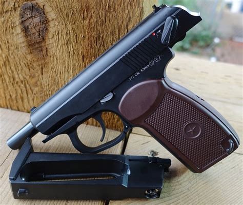 Kwc Makarov Pm Co2 Blowback Bb Pistol Table Top Review — Replica Airguns Blog Airsoft Pellet