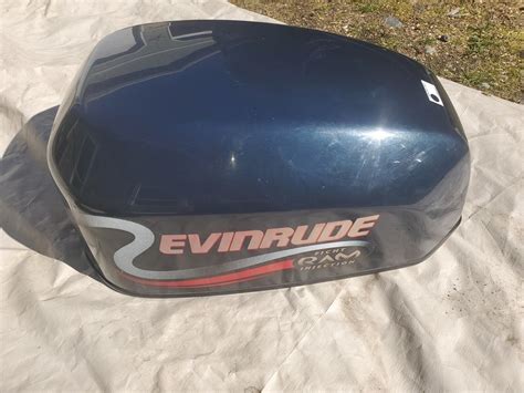 EVINRUDE JOHNSON OUTBOARD 1999 2000 90 115 HP FICHT BLUE TOP COWL