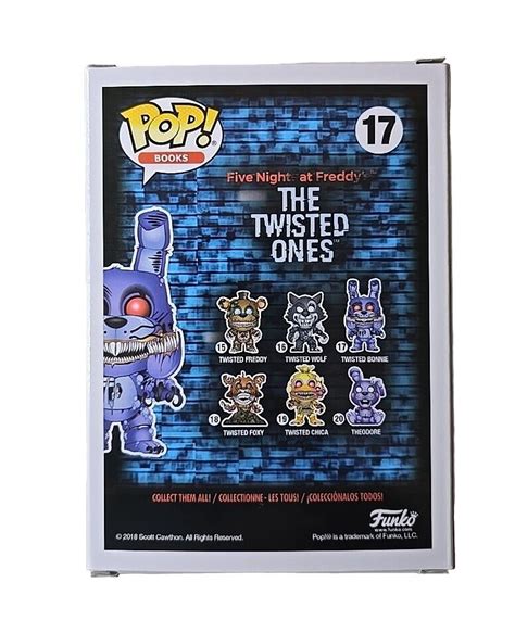 Funko Pop Twisted Bonnie 17 Five Nights At Freddys The Twisted Ones