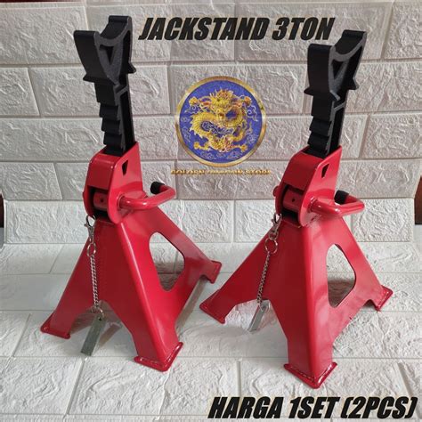 Jual Jack Stand Mobil 3 Ton Tahanan Dongkrak Mobil 3 Ton 1 SET 2 Pcs