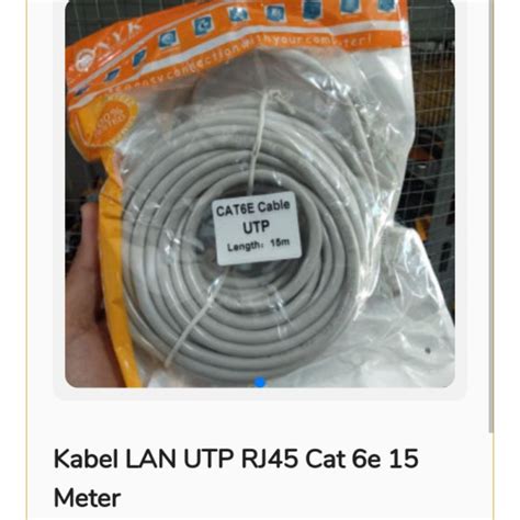 Jual Kabel Lan Cat Siap Pakai Shopee Indonesia