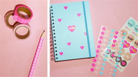 Diy Formas De Personalizar Cuadernos Handbox