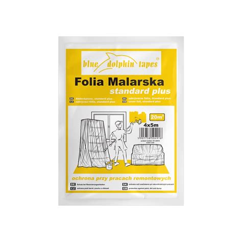 Folia Malarska Standard Plus 4m X 5m Blue Dolphin