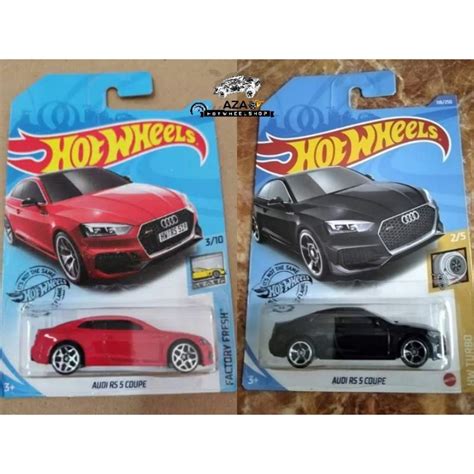 Merah Hitam Hot Wheels Audi Rs 5 Rs5 Coupe Red Black Hw Regular Hot