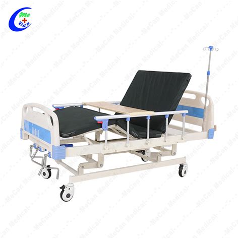 Manual Adjustable Patient Medical Cranks Hospital Bed Manufacturer