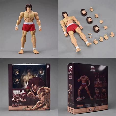 Anime Hanma Baki Action Figure Baki the Grappler Ko St Storm Toys Anime ...