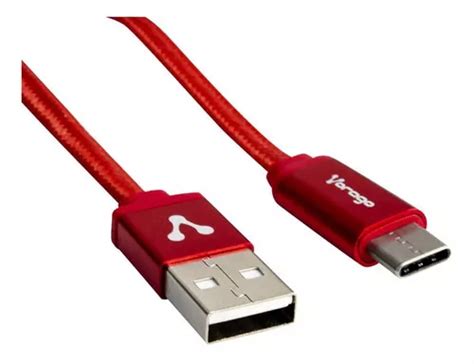 Cabo Usb Vorago Vermelho Entrada Usb Sa Da Usb Tipo C Mercadolivre