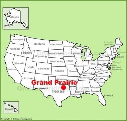 Grand Prairie Maps | Texas, U.S. | Discover Grand Prairie with Detailed ...