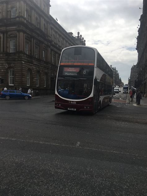 Lothian Buses Wright Eclipse Gemini Sn Abv Lothian Se Daniel