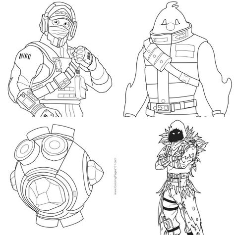 Fortnite Coloring Pages Season 9