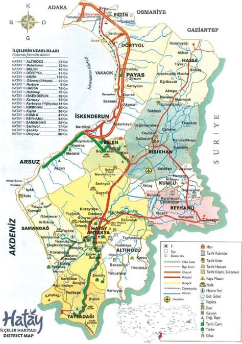 1 Map of Hatay T C Hatay Valili ğ i Hatay governorship in Antakya