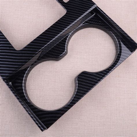 Carbon Fiber ABS Console Gear Shift Panel Frame Cover Fit For Mazda 3