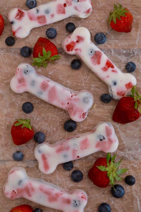 Yogurt And Berries Dog Treats Gemmas Bigger Bolder Baking