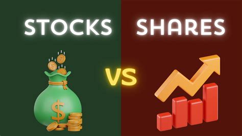 Stocks Vs Shares What Makes The Difference