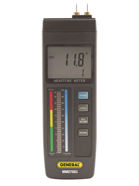 Pin Type LCD Moisture Meter With LED Bar Graph