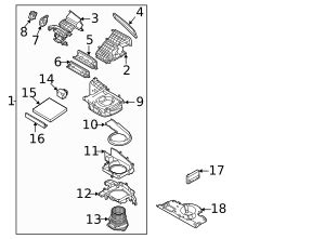 97207 P4510 Blower Assembly 2021 Kia Sorento Kia Parts Store