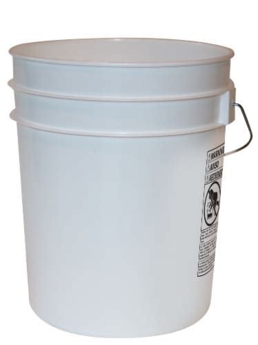 Argee Food Safe Bucket White 5 Gal Fred Meyer