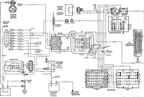 91 Chevy K1500 Wiring Diagram Diagram 1991 Chevrolet K1500