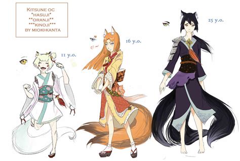 Kitsune Skethy Reference By Mioki Kanta On Deviantart