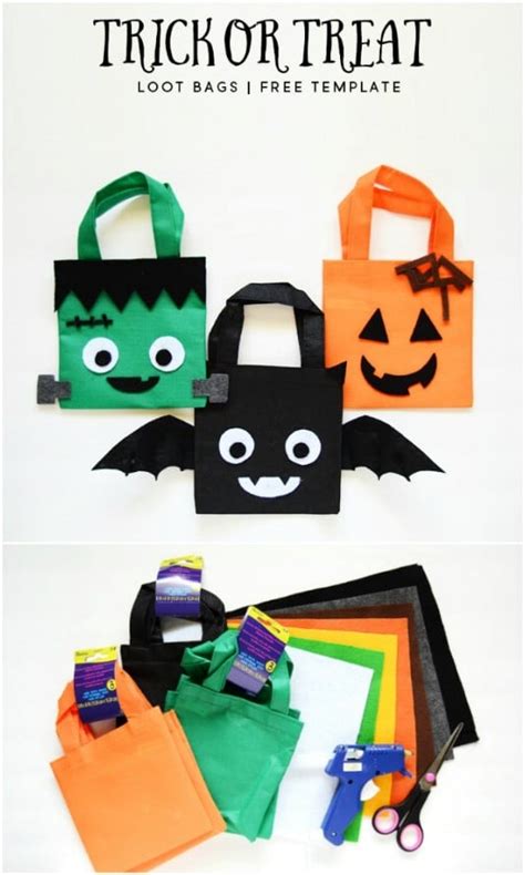 30 DIY Trick Or Treat Bags You Can Make Easily For Halloween