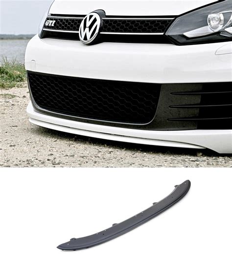 Cup Spoiler Lippe Frontspoiler Sto Stange F R Vw Golf Vi Gti Ab