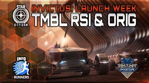 Star Citizen Tumbril Rsi Origin Invictus Launch Week Youtube