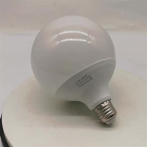 Hot E26 E27 Led Light Bulb 20w Globe G120 Lamp Edison Screw 200w Equivalent Daylight 6000k Warm