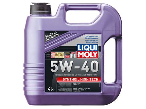 Buy Liqui Moly Synthoil High Tech W Api Sm Litre Engine Oil In