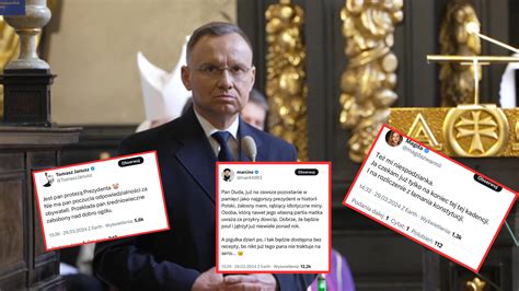 Lawina Komentarzy Po Decyzji Prezydenta Lepiej Eby Duda Tego Nie