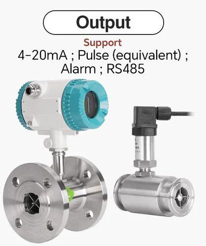 Stainless Steel Digital Solvent Type Turbine Flow Meter For Industrial