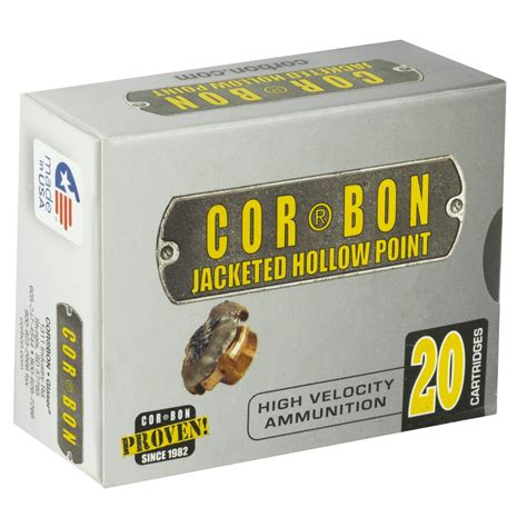 CorBon Self Defense 45ACP 230gr Jacketed Hollow Point P JHP 20rd Box