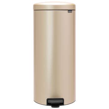 Brabantia NewIcon Pedaalemmer 30 Liter Met Kunststof Binnenemmer Pine