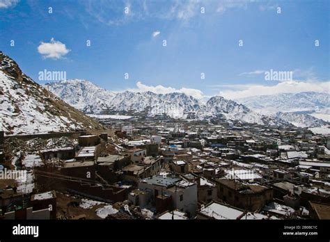 Aerial view in Leh, Himalayas. Ladakh, India Stock Photo - Alamy