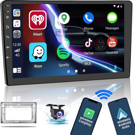 Amazon Roinvou 10 1 Touch Screen Android 13 Double Din CarPlay