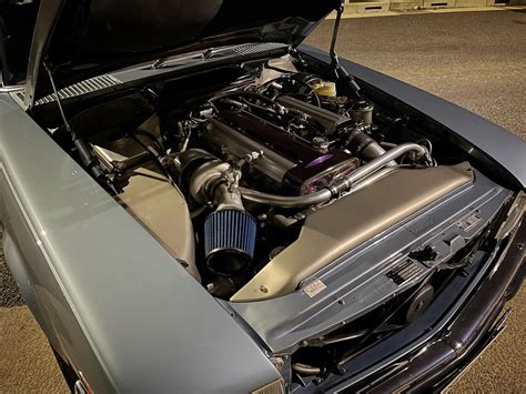 1977 Mercedes 450slc With A Turbo 2jz Inline Six 02 Engine Swap Depot