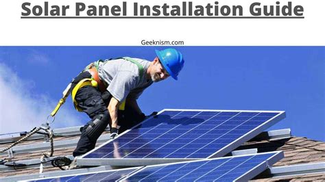 How To Install Solar Panel At Home Complete Guide