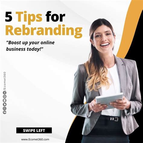 Tips For Rebranding Your Business Social Media Tips For Business