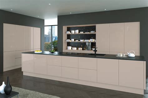 Lincoln Gloss Cashmere Style New Kitchen UK