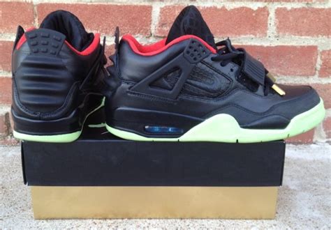 Air Jordan Iv X Nike Yeezy Ii Custom By Ammoskunk X Sewnupsoles