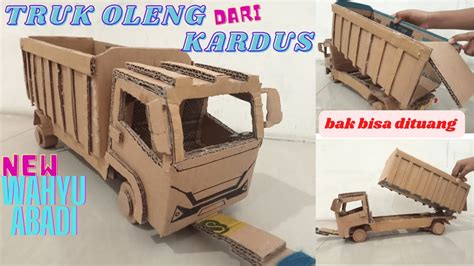 Membuat Truk Oleng Dari Kardus Truk Oleng Wahyu Abadi Youtube